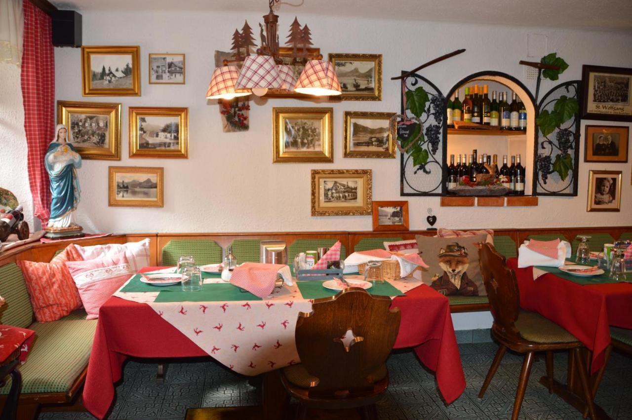 Platzhirsch Zur Alten Wagnerei Gastehaus Bed and Breakfast Saint Wolfgang Exteriör bild
